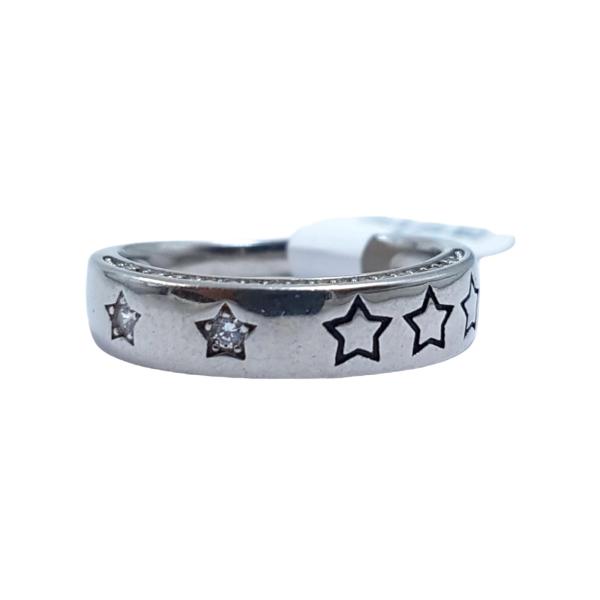 925 Sterling Silver Ring in Star Design